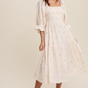 Sydney Dress || Cream